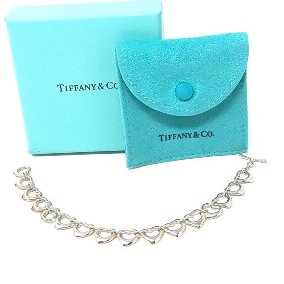 Tiffany & Co. Jewelry - 💖 💯 % Authentic Tiffany & CO. Elsa Peretti Open Heart Bracelet. 💖